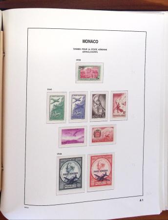 1885-1996, Jolie collection de Monaco en 3 albums Davo,