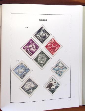 1885-1996, Jolie collection de Monaco en 3 albums Davo,