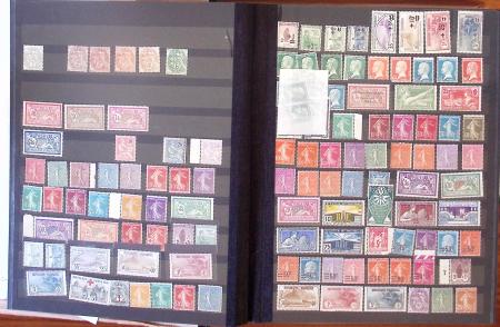 1849-1992, Collection en un classeur, très fournie