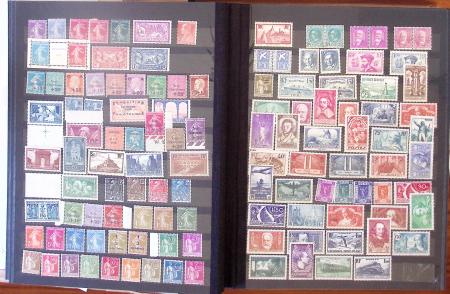 1849-1992, Collection en un classeur, très fournie