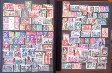 1849-1992, Collection en un classeur, très fournie
