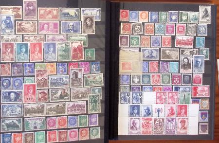 1849-1992, Collection en un classeur, très fournie