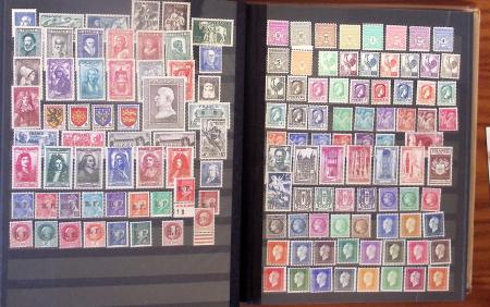 1849-1992, Collection en un classeur, très fournie