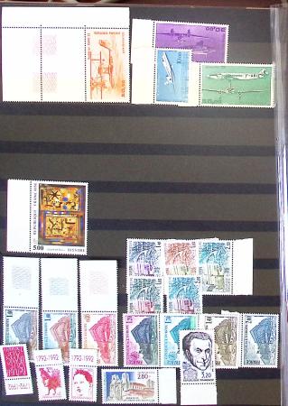 1849-1992, Collection en un classeur, très fournie