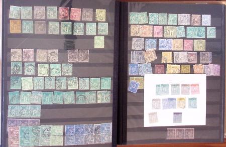 1849-1949, Collection de France en un classeur, riche