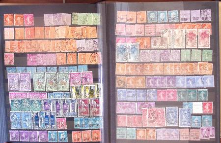 1849-1949, Collection de France en un classeur, riche