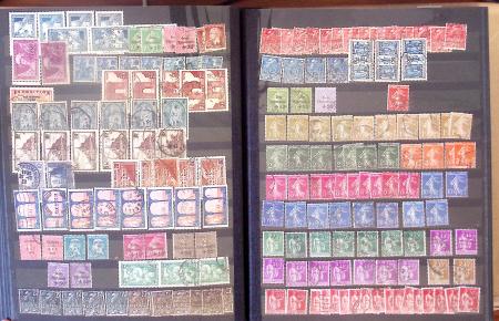 1849-1949, Collection de France en un classeur, riche
