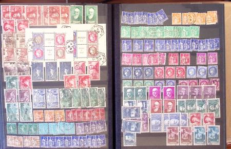 1849-1949, Collection de France en un classeur, riche
