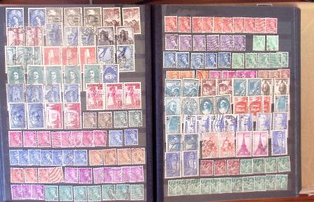 1849-1949, Collection de France en un classeur, riche
