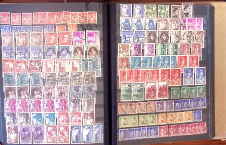 1849-1949, Collection de France en un classeur, riche
