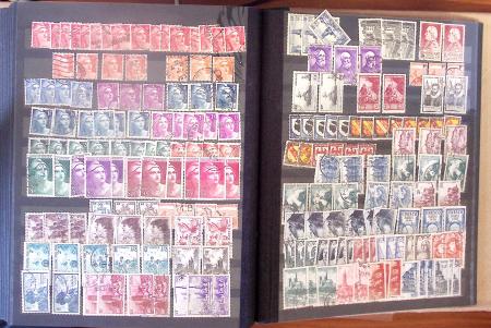 1849-1949, Collection de France en un classeur, riche