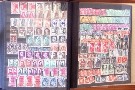 1849-1949, Collection de France en un classeur, riche
