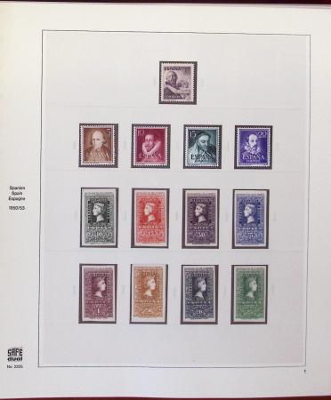 1950-2008, Collection d'ESPAGNE en 8 albums en neuf