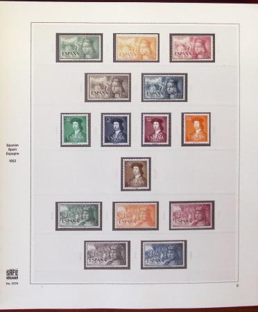 1950-2008, Collection d'ESPAGNE en 8 albums en neuf