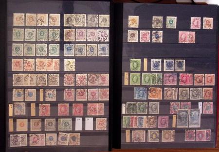 1840-1980, Good all-world selection in 8 stockbooks