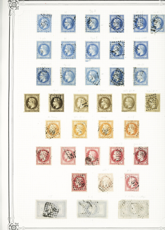 1849-1978, Collection principalement oblitérée en deux