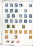 1849-1978, Collection principalement oblitérée en deux