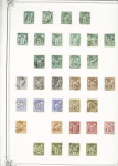 1849-1978, Collection principalement oblitérée en deux