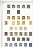 1849-1978, Collection principalement oblitérée en deux
