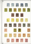1849-1978, Collection principalement oblitérée en deux