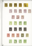 1849-1978, Collection principalement oblitérée en deux