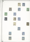 1849-1978, Collection principalement oblitérée en deux