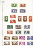 1849-1978, Collection principalement oblitérée en deux