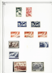 1849-1978, Collection principalement oblitérée en deux