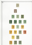 1849-1978, Collection principalement oblitérée en deux
