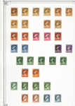 1849-1978, Collection principalement oblitérée en deux