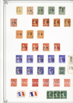 1849-1978, Collection principalement oblitérée en deux