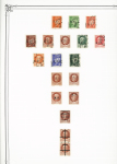 1849-1978, Collection principalement oblitérée en deux
