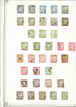 1849-1978, Collection principalement oblitérée en deux