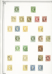 1849-1978, Collection principalement oblitérée en deux
