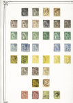 1849-1978, Collection principalement oblitérée en deux