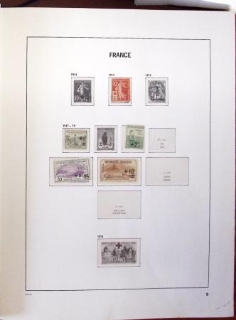 1935-2000, Collection de France neuve en 5 albums dont