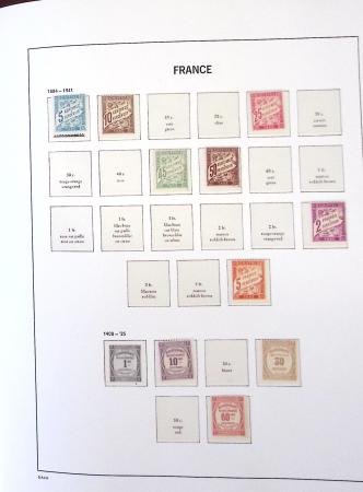 1935-2000, Collection de France neuve en 5 albums dont