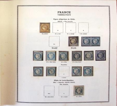 1849-2004, Collection de timbres de France, en neuf