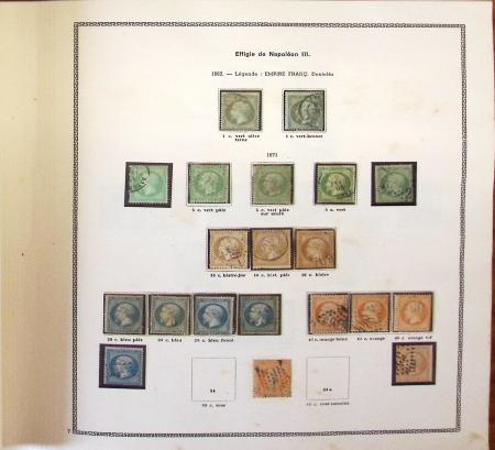 1849-2004, Collection de timbres de France, en neuf
