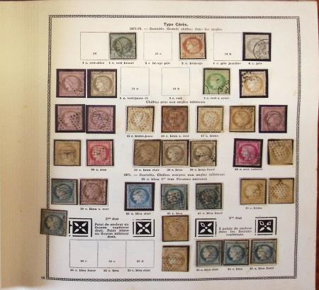 1849-2004, Collection de timbres de France, en neuf