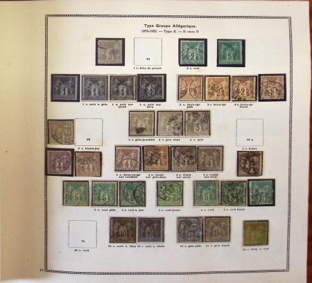 1849-2004, Collection de timbres de France, en neuf