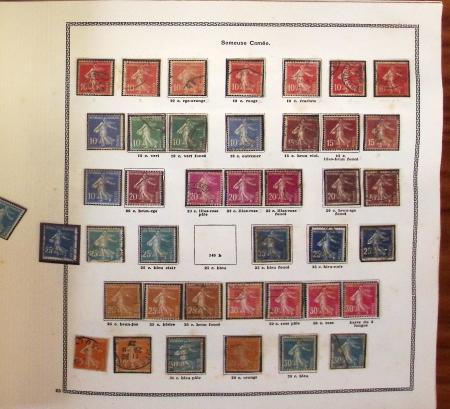 1849-2004, Collection de timbres de France, en neuf