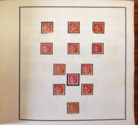 1849-2004, Collection de timbres de France, en neuf