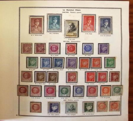 1849-2004, Collection de timbres de France, en neuf