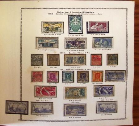 1849-2004, Collection de timbres de France, en neuf