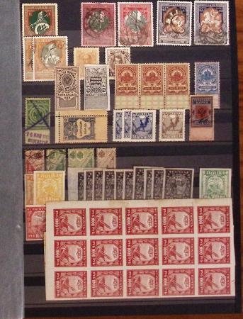 1850-1980, Estate in 68 stockbooks or albums from Austria