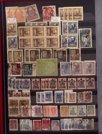 1850-1980, Estate in 68 stockbooks or albums from Austria