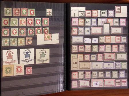 1850-2022, Mint & used collection in nine albums and