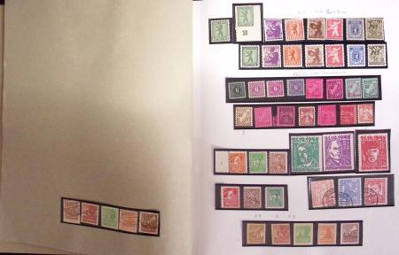 1850-2022, Mint & used collection in nine albums and