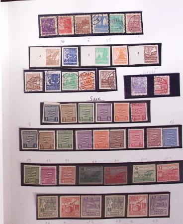 1850-2022, Mint & used collection in nine albums and